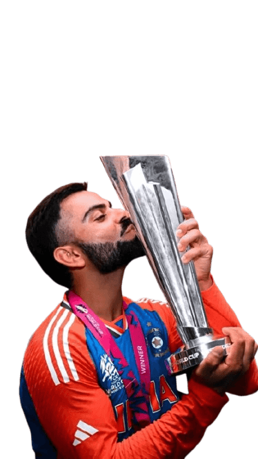 Virat Kohli Stats Background